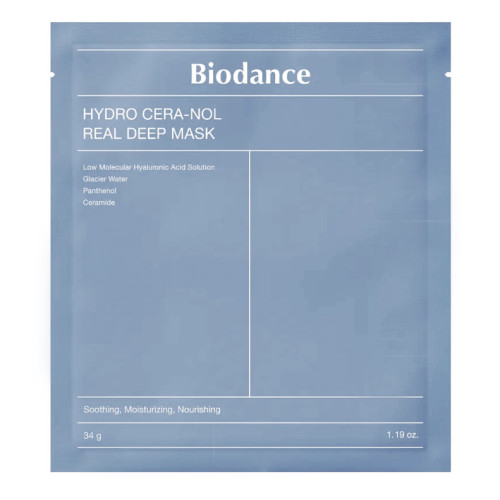 Увлажняющая коллагеновая маска для лица Biodance Hydro Cera-nol Real Deep Mask